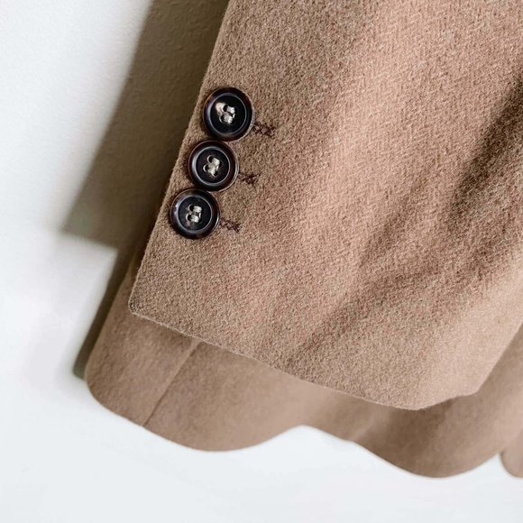 ⚡️SOLD⚡️ hugo boss wool-angora camel sport coat - size xl - Picture 5 of 8